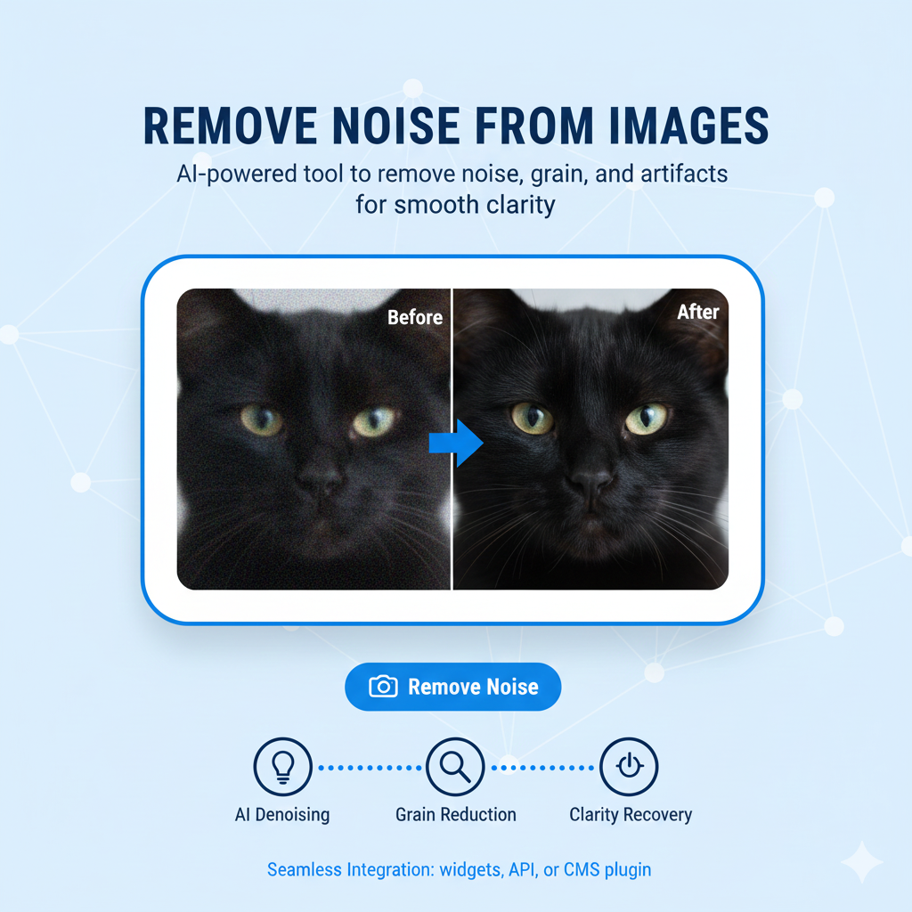 Remove Noise From Image tool